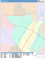 Montebello Wall Map