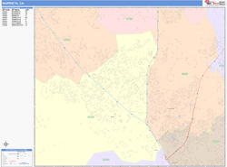 Murrieta Wall Map