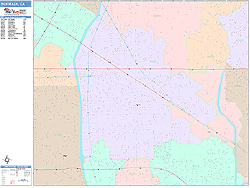 Norwalk Wall Map