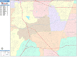Pomona Wall Map
