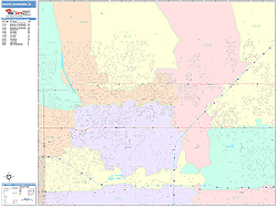 Rancho Cucamonga Wall Map