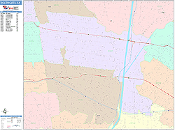 South Gate Wall Map