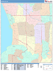 Torrance Wall Map