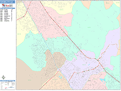 Union City Wall Map