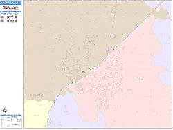 Vacaville Wall Map