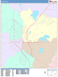 Boulder Wall Map