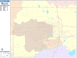 Greeley Wall Map