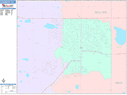 Longmont Wall Map