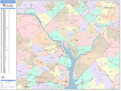 Washington Wall Map