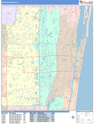 Boynton Beach Wall Map