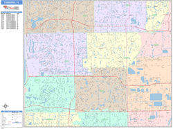 Tamarac Wall Map