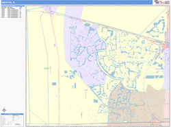 Weston Wall Map