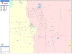 Ames Wall Map