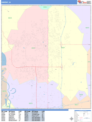 Ankeny Wall Map