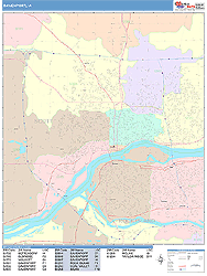 Davenport Wall Map