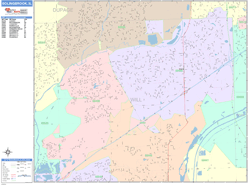 Bolingbrook Wall Map