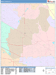 Mount Prospect Wall Map