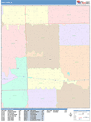 Oak Park Wall Map