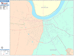 Owensboro Wall Map