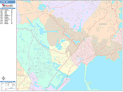 Lynn Wall Map