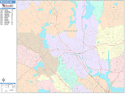 Medford Wall Map