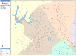 Germantown Wall Map