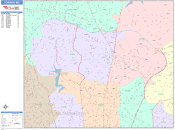 Towson Wall Map