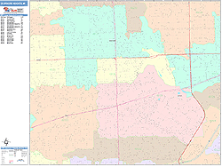 Dearborn Heights Wall Map