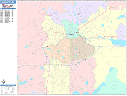 Kalamazoo Wall Map