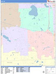 Novi Wall Map