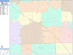 Southfield Wall Map