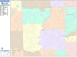 Sterling Heights Wall Map