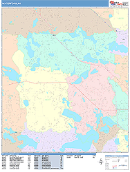 Waterford Wall Map