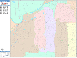 Wyoming Wall Map