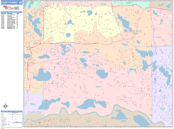 Eden Prairie Wall Map