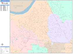 Florissant Wall Map