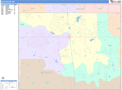 Southaven Wall Map