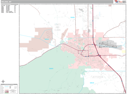Helena Wall Map