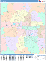 Lincoln Wall Map