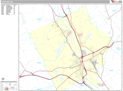 Concord Wall Map