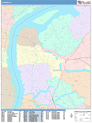 Camden Wall Map