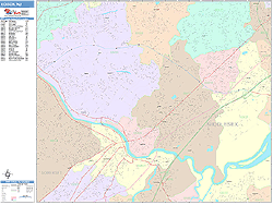 Edison Wall Map