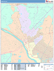 Trenton Wall Map