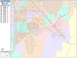 Henderson Wall Map