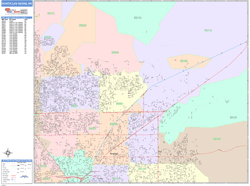 North Las Vegas Wall Map