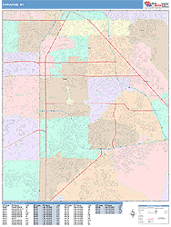 Paradise Wall Map