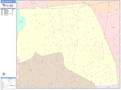 Brentwood Wall Map