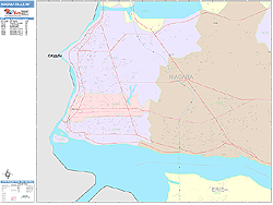 Niagara Falls Wall Map