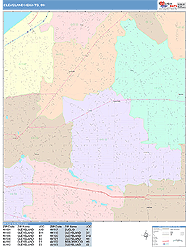 Cleveland Heights Wall Map