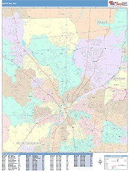 Dayton Wall Map